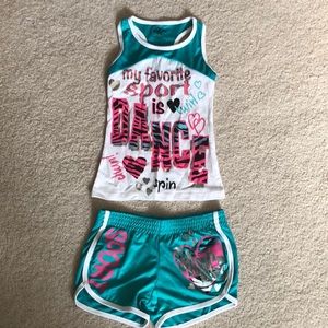 Favorite sport is dance outfit